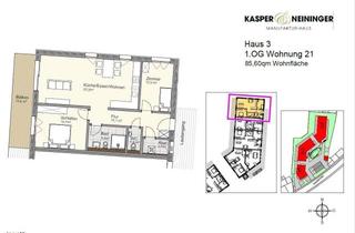 Wohnung kaufen in Hauptstraße 82-84, 77886 Lauf, Betreutes Wohnen in Lauf: hochwertige Neubau-Wohnung sucht Bewohner