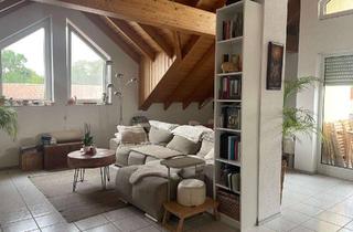 Wohnung mieten in 76661 Philippsburg, Ansprechende 3,5-Zimmer-DG-Wohnung mit Balkon, EBK und Galerie in Philippsburg