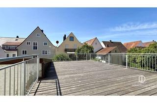 Wohnung mieten in 86653 Monheim, Modernisierte Stadtwohnung mit sonniger Dachterrasse, Einbauküche und Doppelgarage