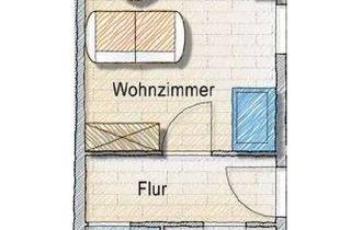 Wohnung mieten in Martzschstraße 16, 06686 Lützen, Studenten/-Schüler oder Singlewohnung mit Balkon - Erstbezug nach Sanierung
