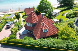 Villa kaufen in 24960 Glücksburg (Ostsee), Bockholm: Traumgrundstück direkt an der Flensburger Förde mit Architekten-Villa und Strandhaus