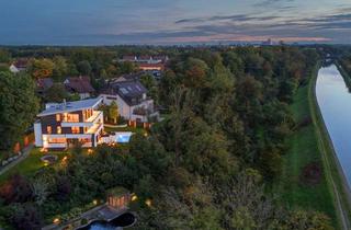 Haus kaufen in 85774 Unterföhring, Unikat mit spektakulärem Panorama. Einzigartige Lage an der Isar.