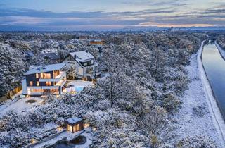 Haus kaufen in 85774 Unterföhring, Unikat mit spektakulärem Panorama. Einzigartige Lage an der Isar.
