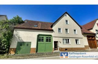 Reihenhaus kaufen in 72351 Geislingen, Wohnen und Gestalten: Reihenhaus mit ausbaubarer Scheuer in ruhiger Lage!