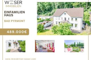 Einfamilienhaus kaufen in 31812 Bad Pyrmont, Stilvoll wohnen mit Anspruch – Repräsentatives Einfamilienhaus mit Charme, Charakter und Weitblick
