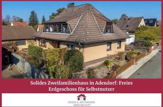 Haus kaufen in 21365 Adendorf, Maximale Flexibilität für Familien in ruhiger, zentraler Lage von Adendorf: 1-2 Familienhaus mit so