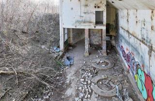 Gewerbeimmobilie kaufen in 39218 Schönebeck, Massiver Denkmal Bunker aus 1960, Südausrichtung, erschlossen & ideal für visionäre Gewerbeprojekte