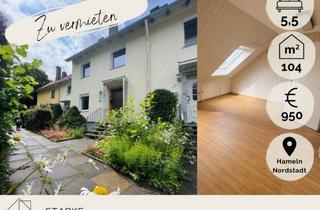 Haus mieten in 31787 Hameln, **Reihenmittelhaus in der Nordstadt von Hameln mit Garten zu vermieten**