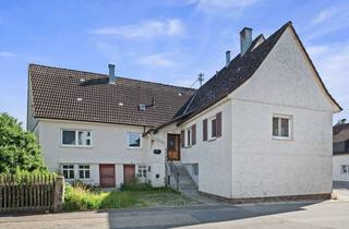 Haus kaufen in 72213 Altensteig, Fachwerkhaus mit großem Grundstück, Scheune und Gewölbekeller