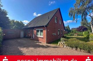 Einfamilienhaus kaufen in 25852 Bordelum, Wohnen mit Weitblick – Gemütliches Einfamilienhaus mit großem Garten in ruhiger Lage von Bordelum