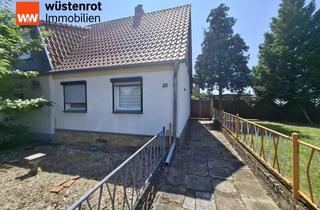 Doppelhaushälfte kaufen in 06369 Radegast, Pool? Garten? Haus? 75m² große Doppelhaushälfte mit riesigem Garten zum Wohlfühlen und Verweilen.