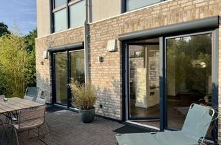 Haus mieten in Nordweg, 26789 Leer, Neuwertige KfW-40 Doppelhaushälfte mit stilvoller Designerausstattung und Garten in bevorzugter Lage