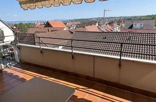 Wohnung mieten in Hauptstrasse 91, 70771 Leinfelden-Echterdingen, Frisch renovierte 4-Zi-DG-Wohnung mit Balkon und EBK in Echterdingen
