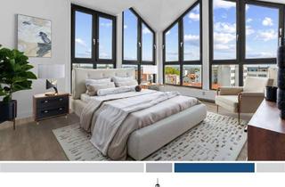 Penthouse mieten in 70794 Filderstadt, Moderne und lichtdurchflutete 3,5 Zimmer-Penthouse-Wohnung mit Terrasse in Filderstadt-Bernhausen
