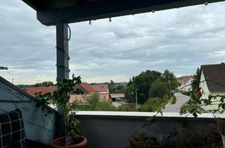 Wohnung mieten in Dammweg, 88457 Kirchdorf, 600 € - 68 m² - 2.5 Zi.nette Dachgeschosswohnung mit herlicher Fernsicht.