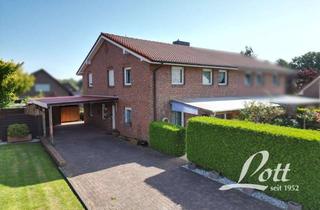 Doppelhaushälfte kaufen in 26689 Apen, +++ Doppelhaushälfte mit zwei Wohnungen und neuwertiger Heizung in guter Lage von Augustfehn! +++