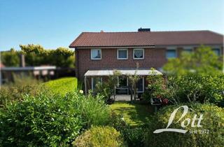 Doppelhaushälfte kaufen in 26689 Apen, +++ Doppelhaushälfte mit zwei Wohnungen und neuwertiger Heizung in guter Lage von Augustfehn! +++