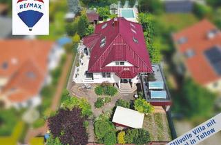 Villa kaufen in 14513 Teltow, Stilvolle Villa mit Pool und Sauna - Idyllisches Wohnen in Teltow auf ca. 300 m² Wohn-/Nutzfläche