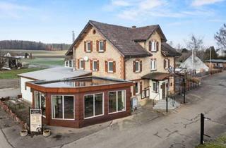 Haus kaufen in Ziegeleiweg, 88427 Bad Schussenried, Arbeiten & Wohnen unter einem Dach – Mietkauf-Immobilie mit Gastronomie, Maisonette & Biergarten