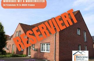 Anlageobjekt in An't Lindeken 15, 48691 Vreden, Reserviert - Gepflegtes Mehrfamilienhaus mit 6 Wohneinheiten