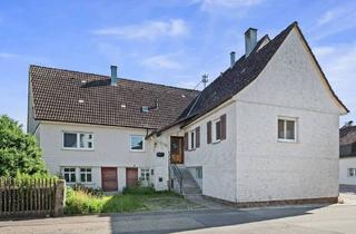 Haus kaufen in 72213 Altensteig, Altensteig - Fachwerkhaus mit großem Grundstück, Scheune und Gewölbekeller