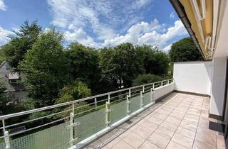 Wohnung kaufen in 81545 München, München - DACHTERRASSE, MENTERSCHWAIGE, ISARHOCHUFER, RUHE, SONNE + KAMIN von privat, provisionsfrei