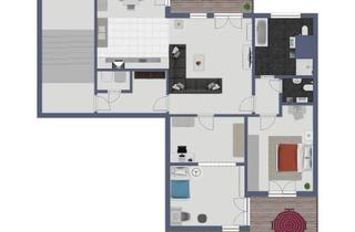 Wohnung kaufen in 55543 Bad Kreuznach, Bad Kreuznach - Top Eigentumswohnung mit Garten-2 Balkonen keine Maklerkosten