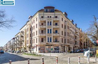 Wohnung kaufen in Bänschstraße 52, 10247 Friedrichshain (Friedrichshain), Bezugsfreie Dreizimmerwohnung mit Blick auf die Samariterkirche