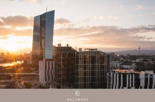 Wohnung kaufen in 60314 Ostend, Prestige pur - Aussergewöhnliche 4-Zimmer-Wohnung mit Loggia und Blick auf die Frankfurter Skyline