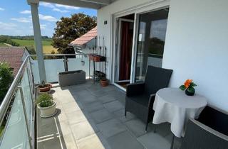 Wohnung kaufen in 89165 Dietenheim, Moderne lichtdurchflutete Dachgeschoß-ETW mit 2 sonnigen Balkonen und Fernblick