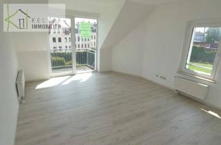 Wohnung mieten in Sidonienstraße 7a, 08412 Werdau, NEU SANIERTE DG-Maisonettewohnung mit sonnigem Balkon und PKW-Stellplatz in Parkhaus/TG