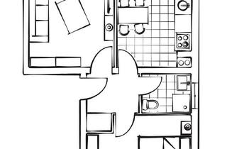 Wohnung mieten in Pestalozziring, 52457 Aldenhoven, Erstbezug! Kernsanierte Wohnung zu vermieten