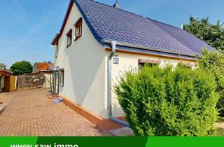 Doppelhaushälfte kaufen in 06366 Köthen, Ohne Käuferprovision! Familienfreundliche Doppelhaushälfte mit Charme und schickem Garten