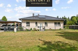 Haus kaufen in 16230 Breydin, "Einmal hin und für immer drin" Moderner Bungalow mit Doppelcarport auf 1000 m² Gartenparadies!