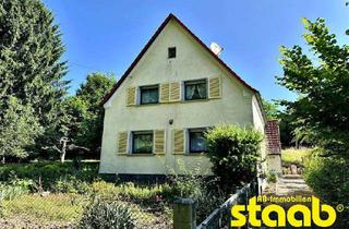 Haus kaufen in 63741 Damm, IDYLLISCHES 1-FAM.-HAUS MIT NEBENGEBÄUDE UND GROßEM GARTENAREAL - ALLEINLAGE!