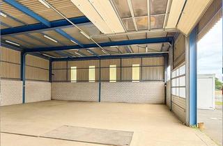 Büro zu mieten in 53879 Euskirchen, freitragende Kalthalle + umzäunte Freifläche + Büros - zentral in Euskirchen & in Autobahnnähe