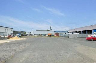 Büro zu mieten in 53879 Euskirchen, Umzäunte Freifläche + freitragende Kalthalle + Büros - zentral in Euskirchen & in Autobahnnähe
