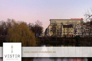 Gewerbeimmobilie mieten in Haroldstr. 28, 40213 Düsseldorf, Ruhiges Zimmer mit Balkon am Schwanenspiegel – ideal als Wochen-Arbeitszimmer