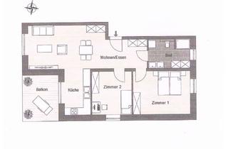 Wohnung mieten in 36039 Fulda, 3-Zimmer-Neubauwohnung in Fulda-Dietershan. Ruhige Lage, Baujahr 2024