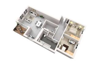 Wohnung mieten in 52385 Nideggen, 2 OG ,3,5 Zimmer Wohnung mit Balkon