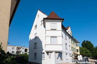 Wohnung kaufen in 63739 Aschaffenburg, BERK Immobilien - 3-Zimmer-Dachgeschosswohnung mit Erweiterungspotenzial in bester Lage von Aschaffe