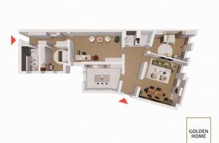 Wohnung kaufen in 10781 Schöneberg, Individueller Rohdiamant Altbauwohnung mit Balkon in Berlin-Schöneberg