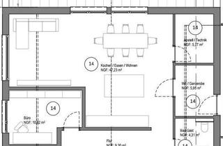 Penthouse kaufen in Karlsruher Straße 6-8, 76307 Karlsbad, Erstbezug: Exklusive 4-Zimmer Penthouse-Wohnung mit Dachterrasse in Karlsbad (Spielberg)