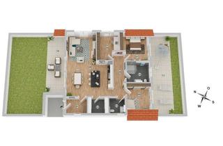 Penthouse kaufen in Karlsruher Straße 6-8, 76307 Karlsbad, Erstbezug: Exklusive 4-Zimmer Penthouse-Wohnung mit 2 Dachterrassen in Karlsbad (Spielberg)