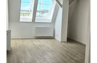 Wohnung mieten in Bahnhofstr. 23, 15344 Strausberg, Neubau-Dachgeschosswohnung im Altbau – ökologisch & stilvoll