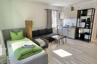 Wohnung mieten in Bohraer Straße 59, 01936 Königsbrück, Modernes, voll möbliertes Appartment mit Einbauküche+Terrasse zum Sofort-Bezug!