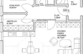 Wohnung mieten in Hauptstr. 48 c, 85457 Wörth, Schöne 3 Zimmer Dachgeschosswohnung mit Sichtdachstuhl!