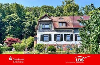 Doppelhaushälfte kaufen in 09337 Hohenstein-Ernstthal, Gute Aussichten für eine junge Familie!