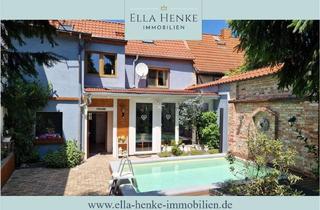 Haus kaufen in 06463 Ermsleben, Wunderschönes, liebevoll modernisiertes Stadthaus mit schönem Garten, Pool + großer Garage