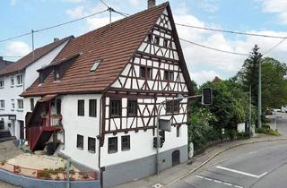 Haus kaufen in 72770 Reutlingen, Historisches Fachwerk trifft modernes Wohnen - Platz auch für 2 Generationen / Vermietung
